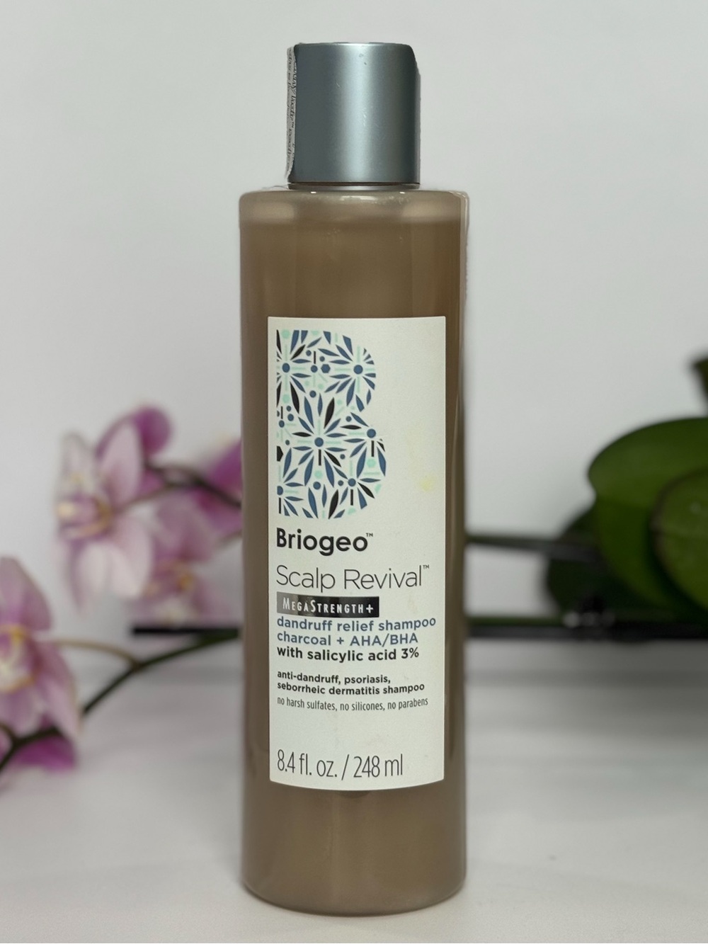 Briogeo Scalp Revival MegaStrength+ Dandruff Relief Shampoo 8.4 oz NEW Sealed
